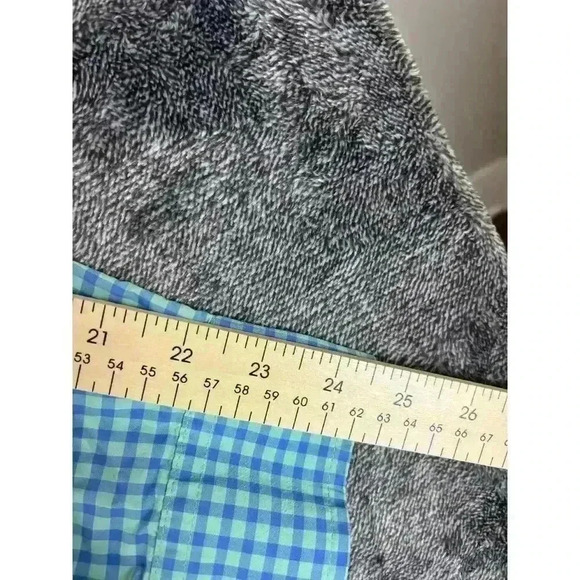 Vineyard Vines Performance Classic Fit Murray Button Up Shirt Men's L Blue Plaid - Picture 8 of 12